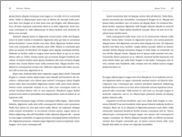 contemporary interior spread text only
